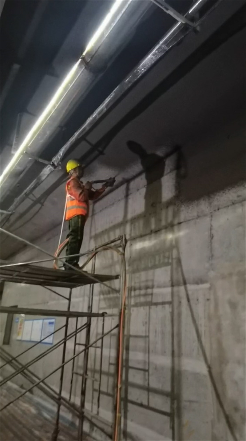 隧道防火涂料施工