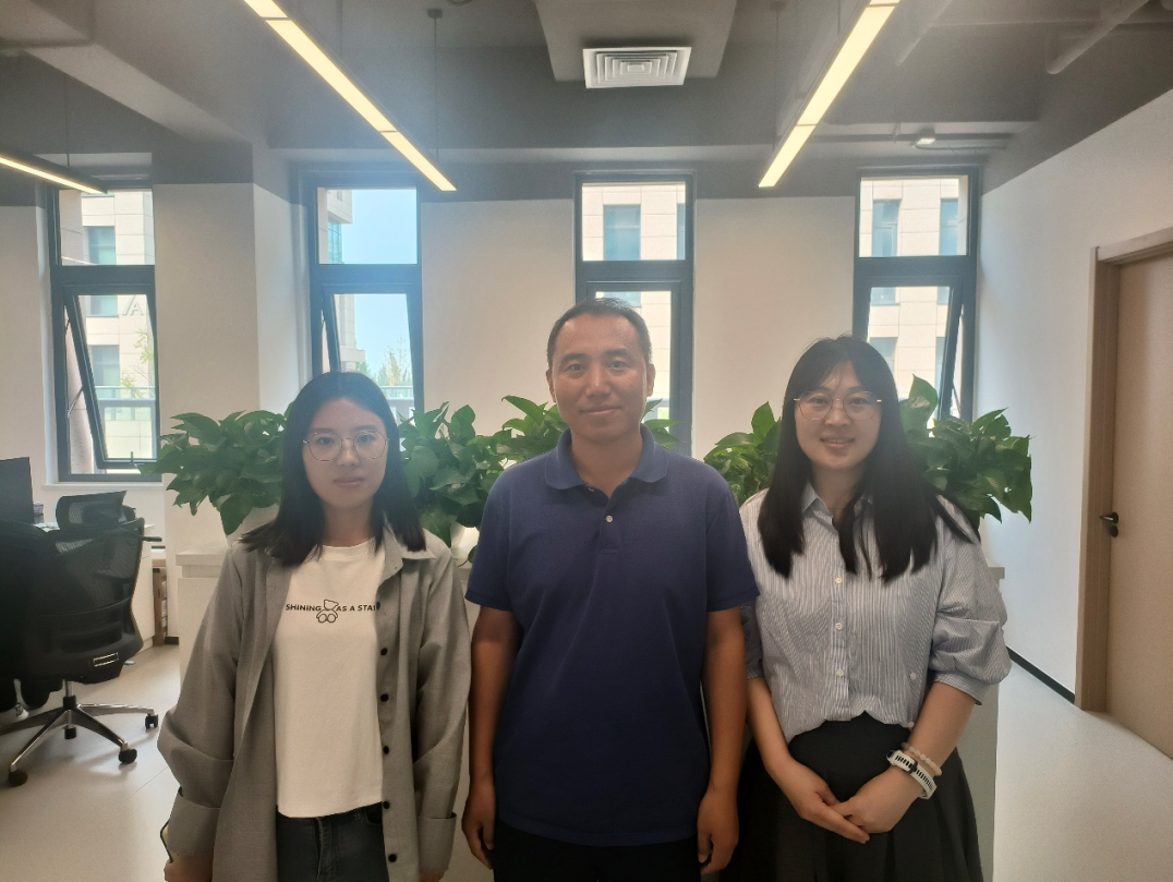 协会双软与版权部部部长邓天奎带队走访公司