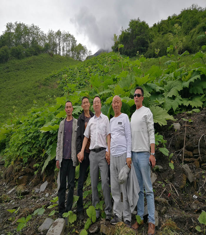 瓦屋山药业沈文中赴北川、平武两地，传授中药材种植技术