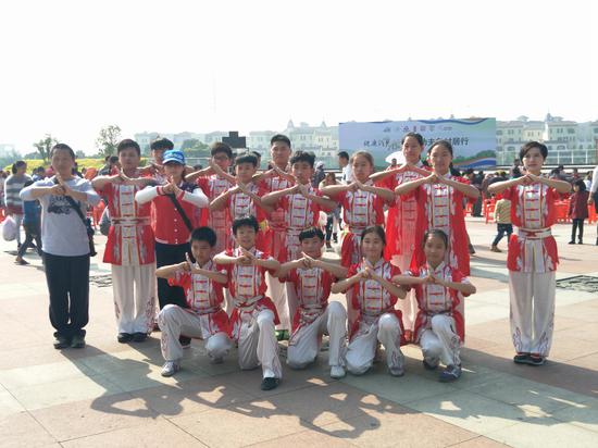 顺德武术队学生