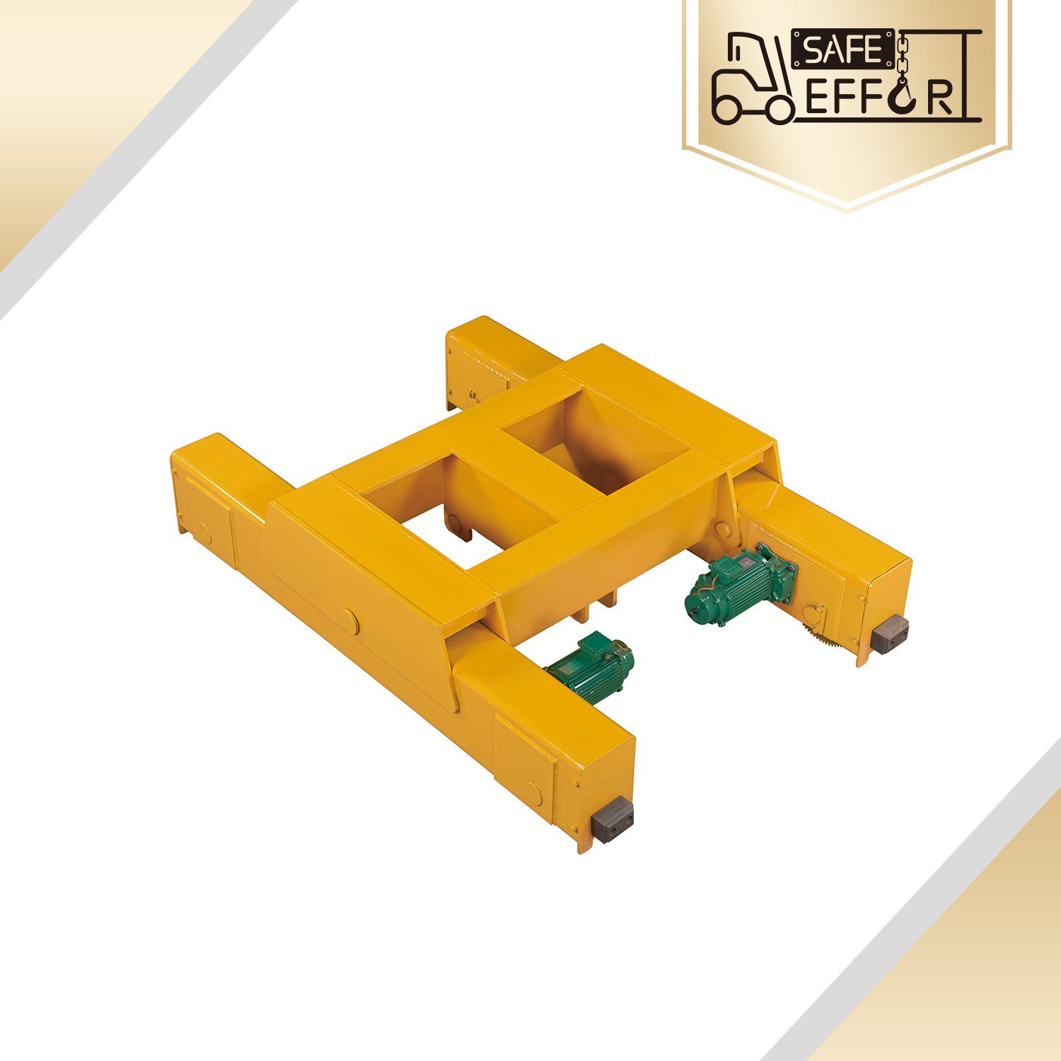 Double-track power trolley  (girder trolley)