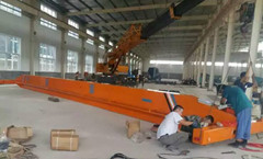 single girder overhead crane   Capacity of 12ton/Spain =8M/ Lifting Height=12M