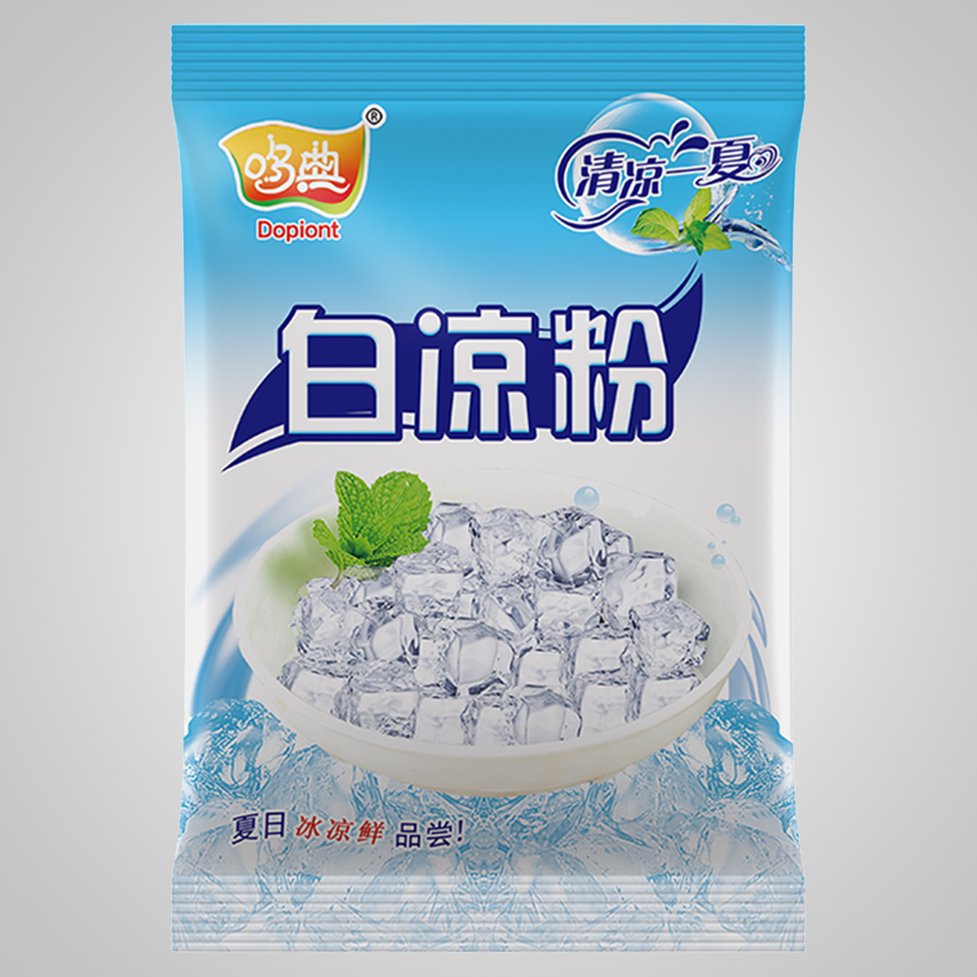 <span style="font-family:Microsoft YaHei, 黑体, Helvetica, Arial, Tahoma, sans-serif;font-size:18px;"><strong>白凉粉</strong></span><span style="color:#5A5A5A;font-family:Microsoft YaHei, 黑体, Helvetica, Arial, Tahoma, sans-serif;font-size:16px;"><br />
名称：白凉粉&nbsp; 规格：40g/袋&nbsp; 贮存条件：置于阴凉干燥处,不得与有毒有害物质混堆。&nbsp; 保质期：18个月&nbsp; 配料：食用葡萄糖、魔芋粉、增稠剂(407)、其他(508)&nbsp;&nbsp;制作方法：将5-6斤沸水(不低于90℃)倒入容器中，再将冰粉粉一袋倒入沸水中快速搅拌1-2分钟(或在锅中熬煮2分钟凝固效果更佳)，冷却凝固后即可食用。也可将搅拌好的冰粉粉冰镇后，放入适量的红糖水、白糖、碎花生、枸杞、黑芝麻等食用，口感更佳。</span>