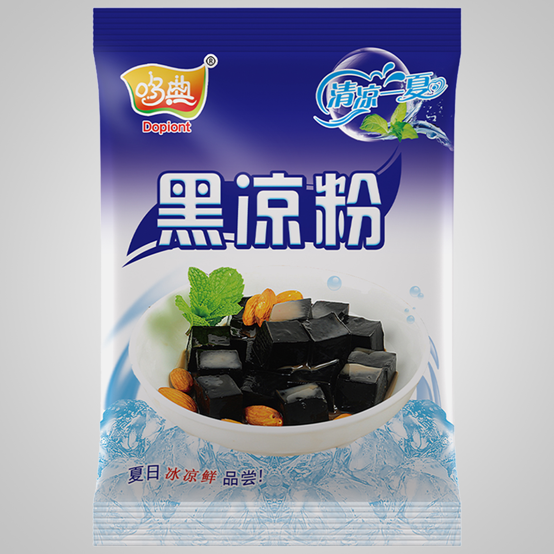 <span style="font-family:Microsoft YaHei, 黑体, Helvetica, Arial, Tahoma, sans-serif;font-size:18px;"><strong>黑凉粉</strong></span><span style="color:#5A5A5A;font-family:Microsoft YaHei, 黑体, Helvetica, Arial, Tahoma, sans-serif;font-size:16px;"><br />
名称：黑凉粉&nbsp; 规格：40g/袋&nbsp; 贮存条件：置于阴凉干燥处,不得与有毒有害物质混堆。&nbsp; 保质期：18个月&nbsp; 配料：食用葡萄糖、魔芋粉、增稠剂(407)、其他(508)&nbsp;&nbsp;制作方法：将5-6斤沸水(不低于90℃)倒入容器中，再将冰粉粉一袋倒入沸水中快速搅拌1-2分钟(或在锅中熬煮2分钟凝固效果更佳)，冷却凝固后即可食用。也可将搅拌好的冰粉粉冰镇后，放入适量的红糖水、白糖、碎花生、枸杞、黑芝麻等食用，口感更佳。</span>