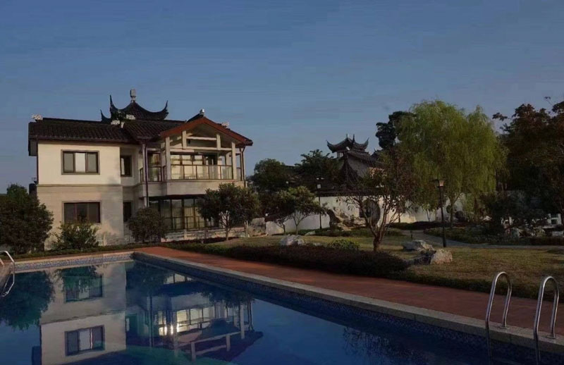 太湖中式山水合院别墅庄园