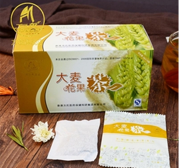 大麥花果茶