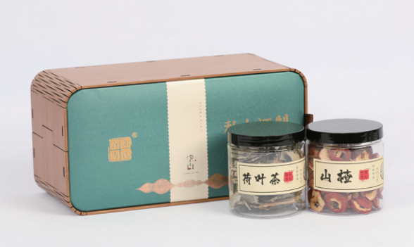 荷葉茶山楂