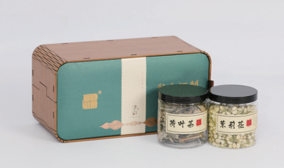 茉莉花荷葉茶