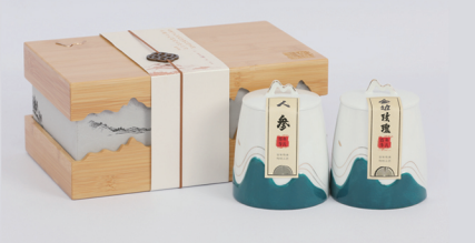 人參金邊玫瑰