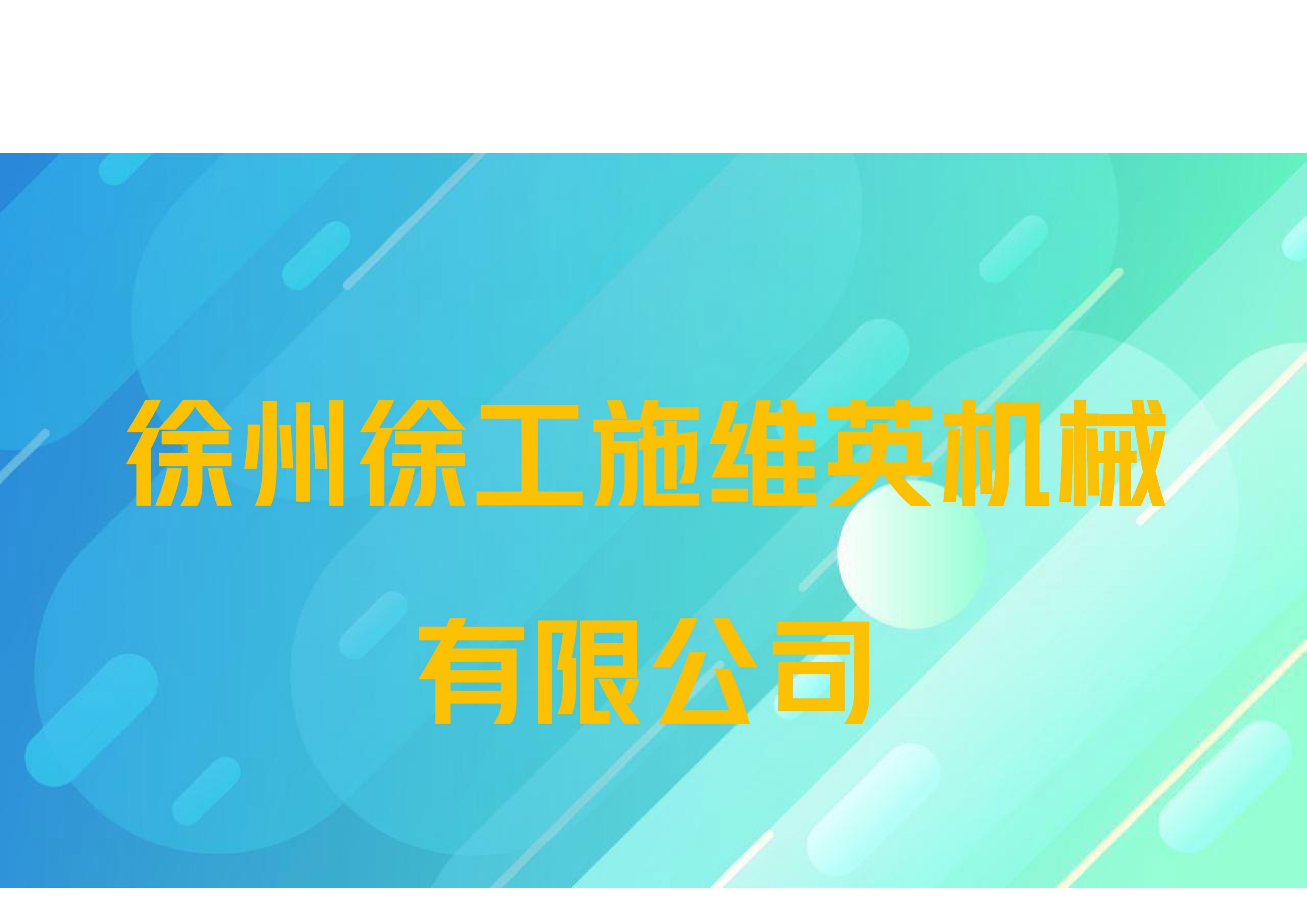 徐州徐工施维英机械有限公司