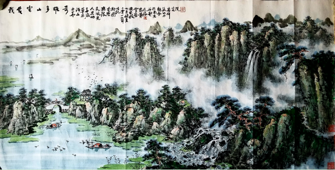 黄廷海精品国画