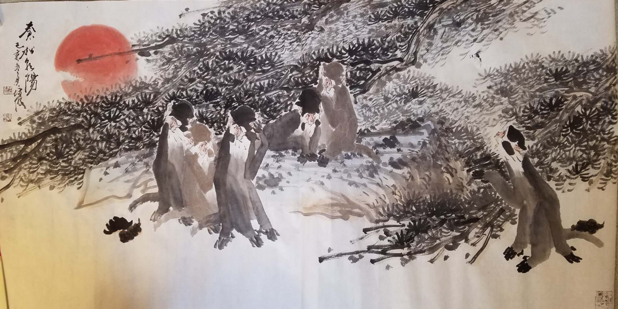 徐培晨书画精品作品