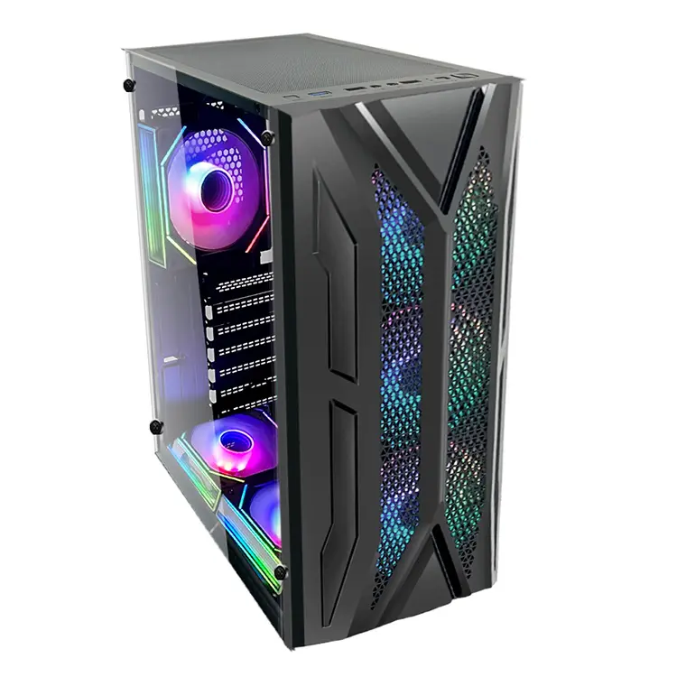 ATX GAMING TOWER ABS FRONT MESH PANEL NEW DESIGN