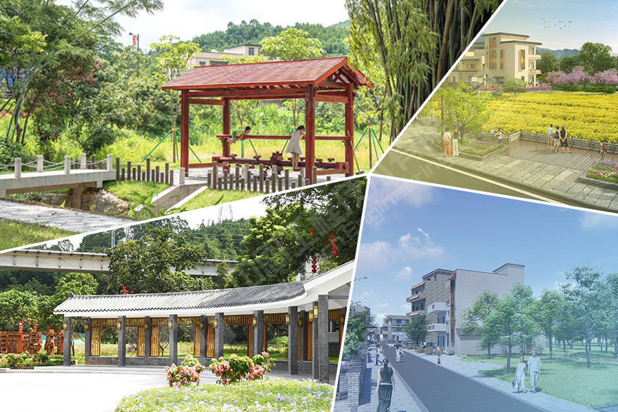 黄埔区麦村美丽乡村精品示范村建设工程