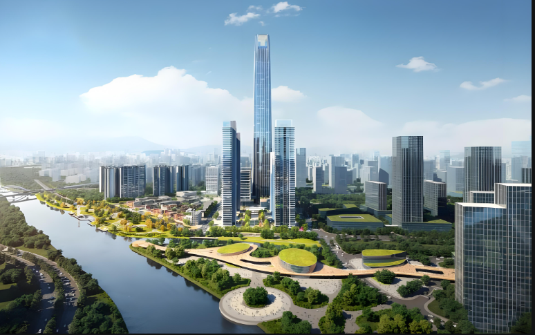 广东岐江新城商业体空气净化项目投用！中峙环境近百台 30000 风量空调箱机组式装置赋能商业新地标