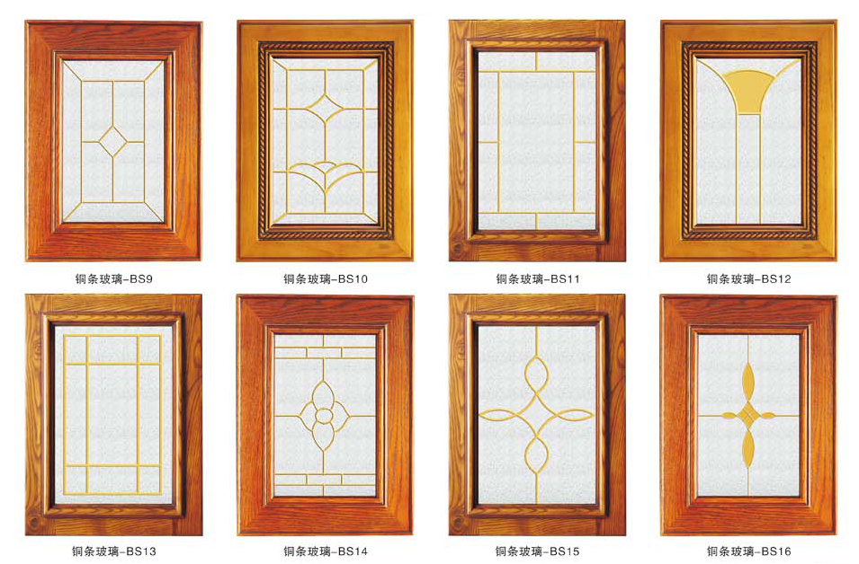 铜条玻璃BS-9—BS-16