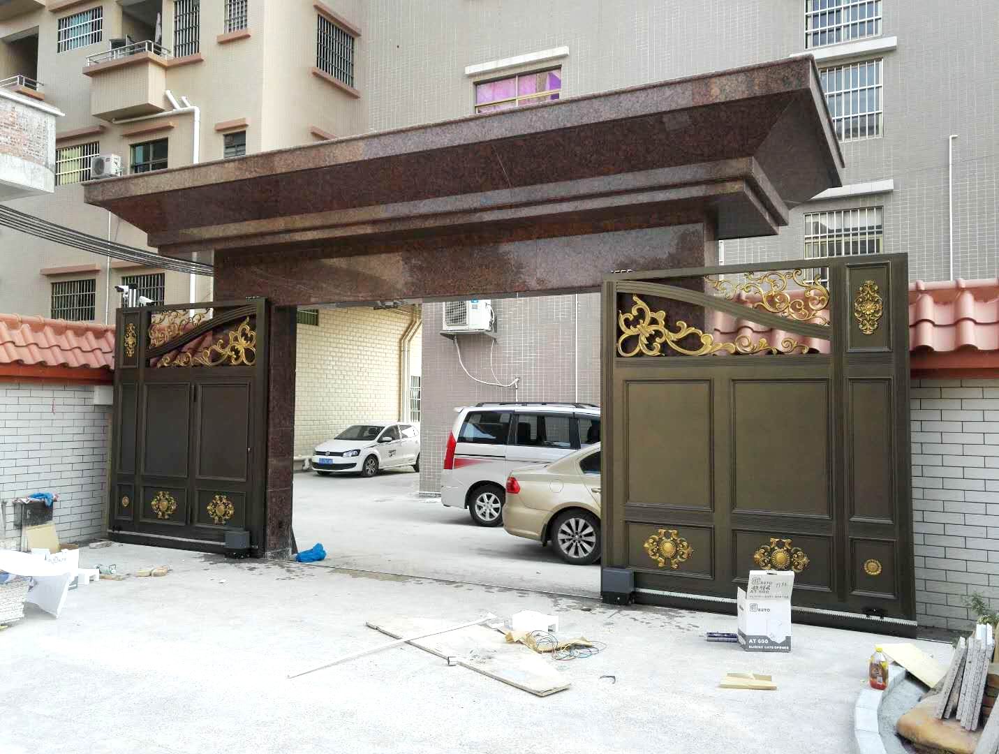 南海九江自建房安装AT-600双移门机