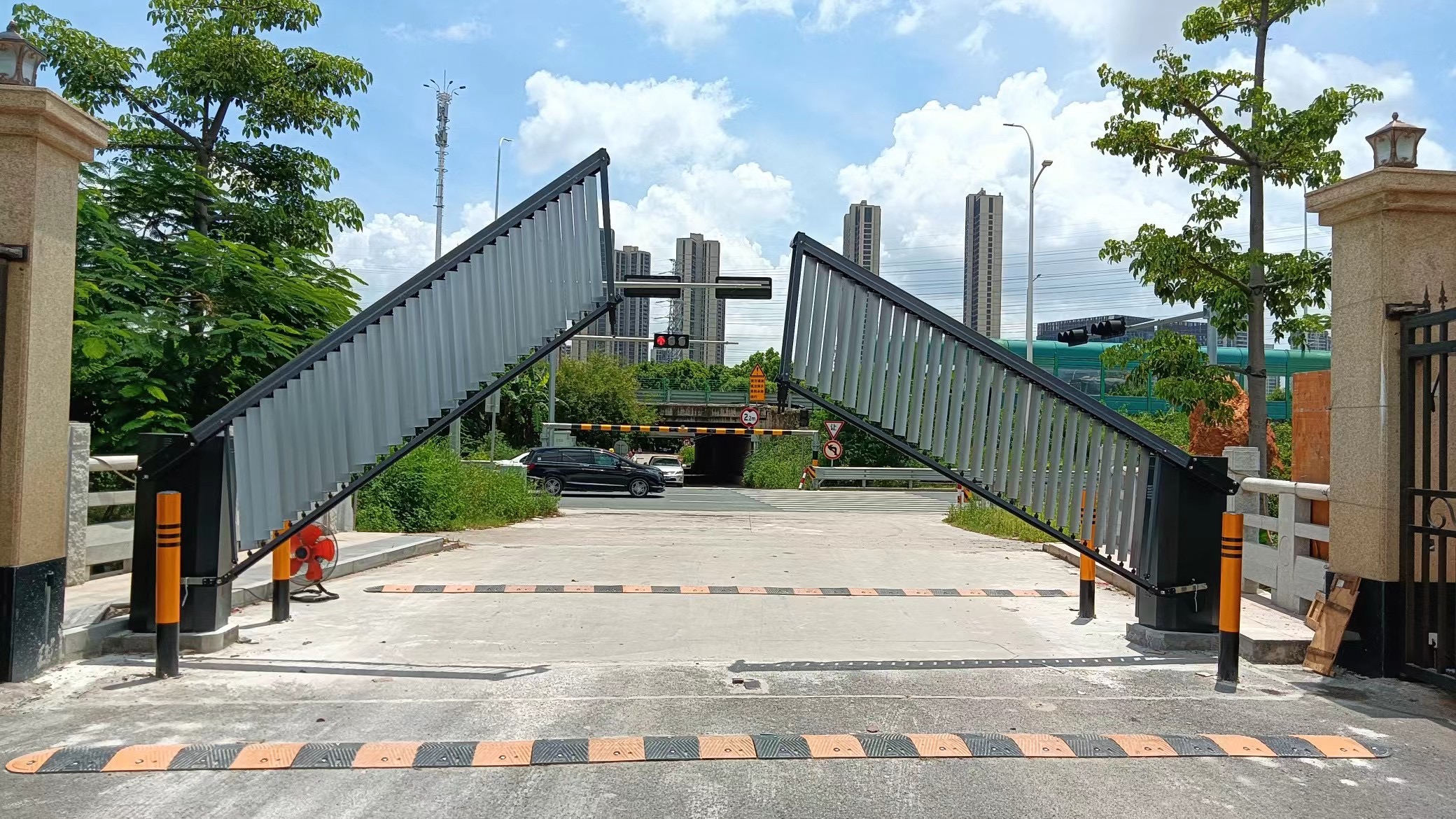 佛山禅城区道闸案例-3