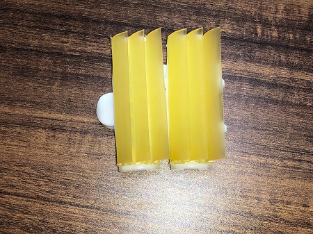 加胶皮柔性链板