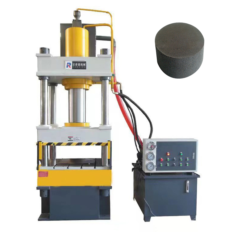 200噸活性炭塊四柱液壓機(jī)