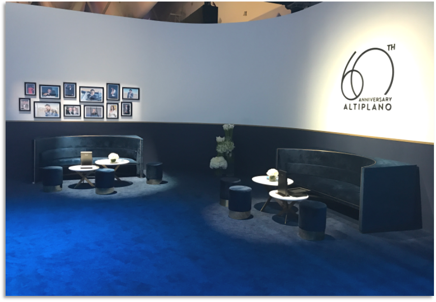 PIAGET ALTIPLANO  60th ANNIVERSARY 伯爵世博创意空间-展示空间古典沙发