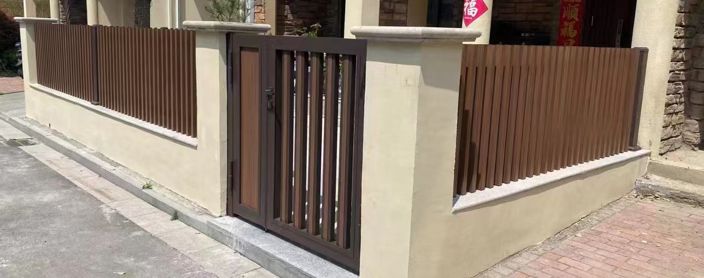铝合金现代简约单开门木纹门