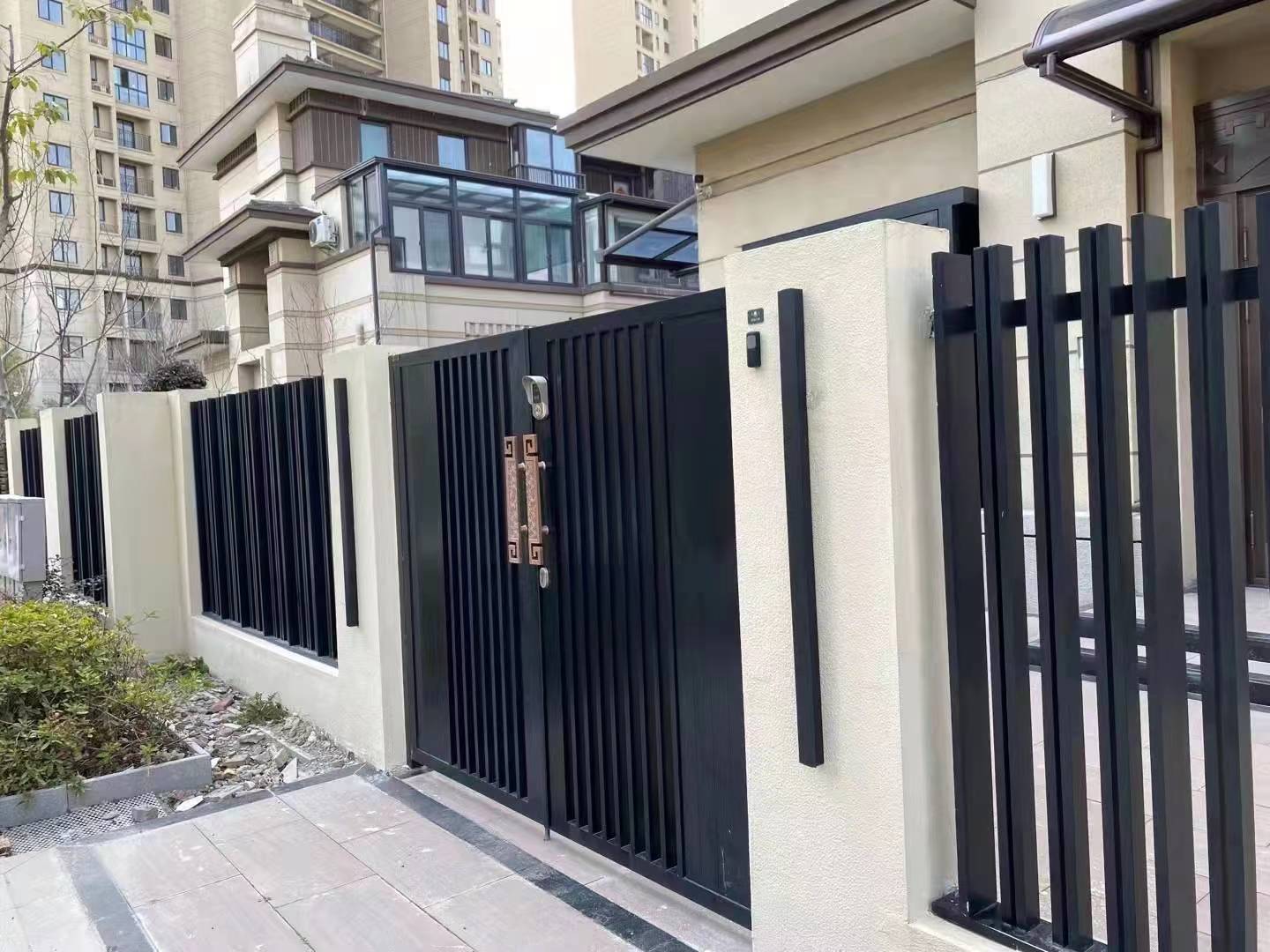铝合金铝艺现代简约双开门