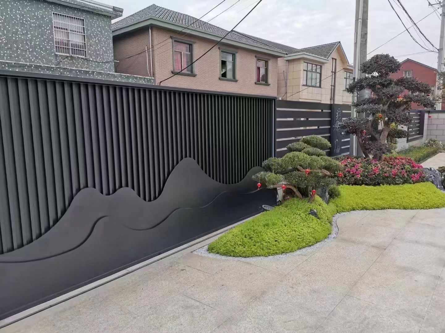 铝合金屏风铝艺花园屏风