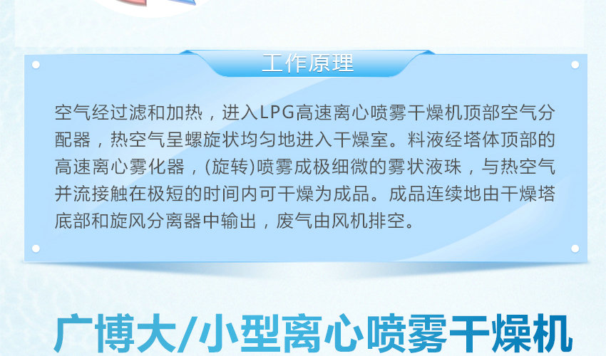 噴霧干燥機(jī)工作原理