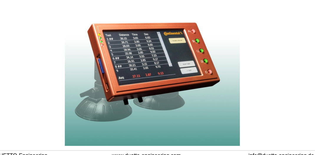 DUETTO-engineering gps100VIEW系统