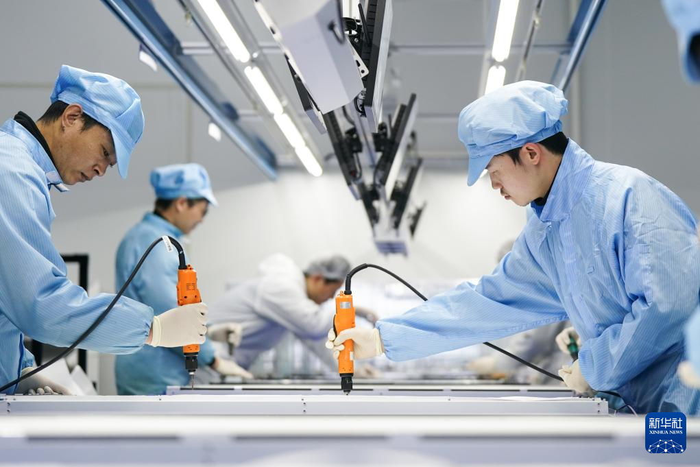 在智能制造一线看新春开工蓬勃活力