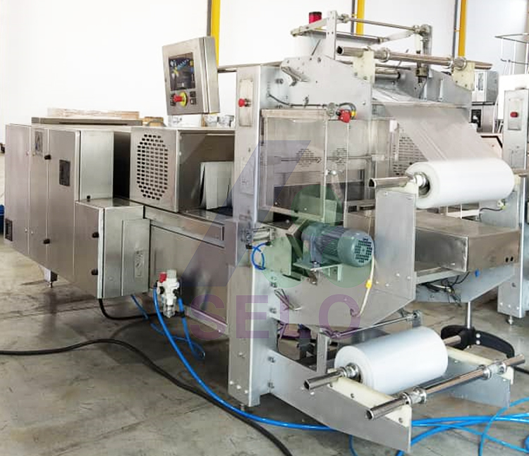 乳品饮料利乐包整箱缩膜设备