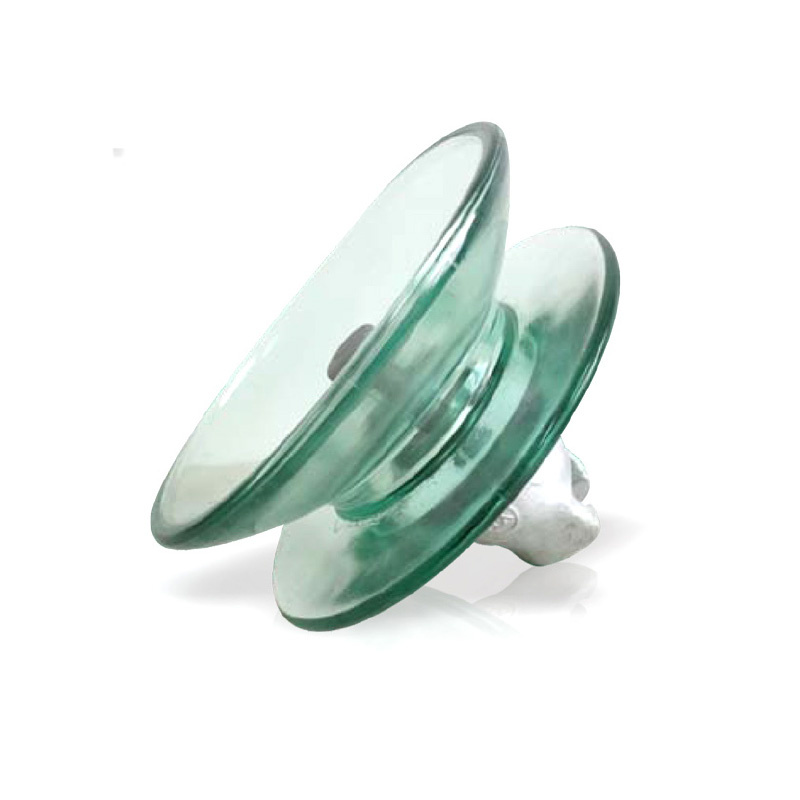 Double umbrella disc suspension Tempered glass insulator