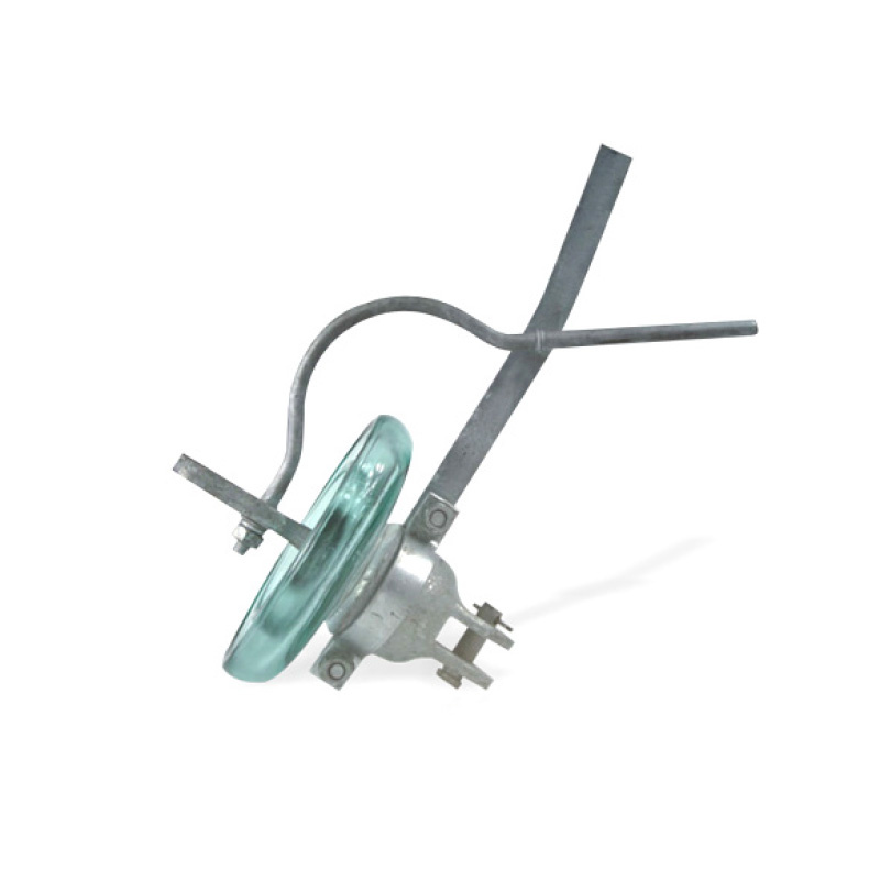 Earth type disc suspension tempered glass insulator