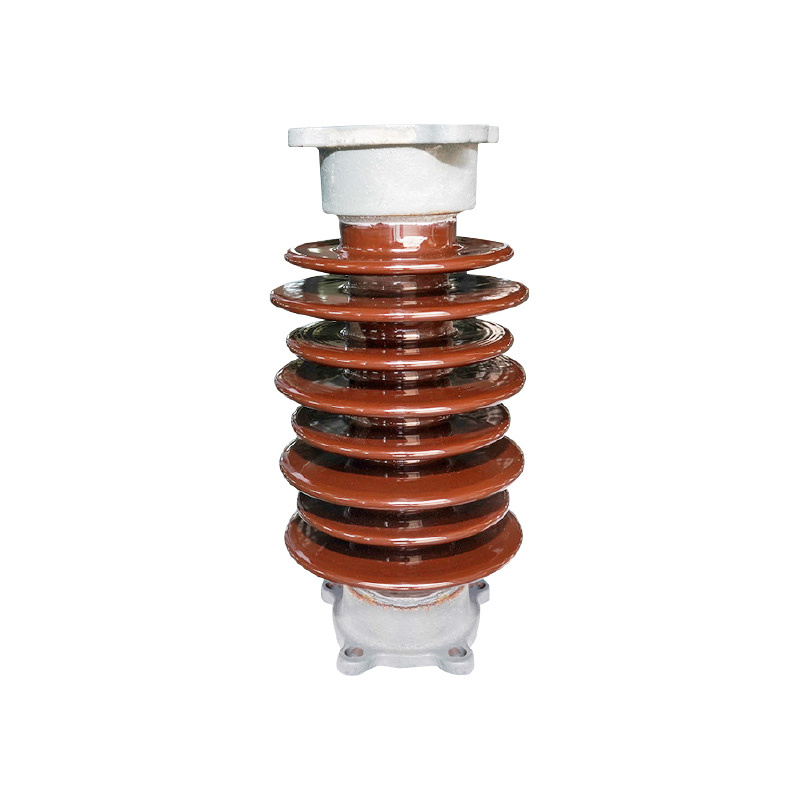 Pillar type porcelain insulator