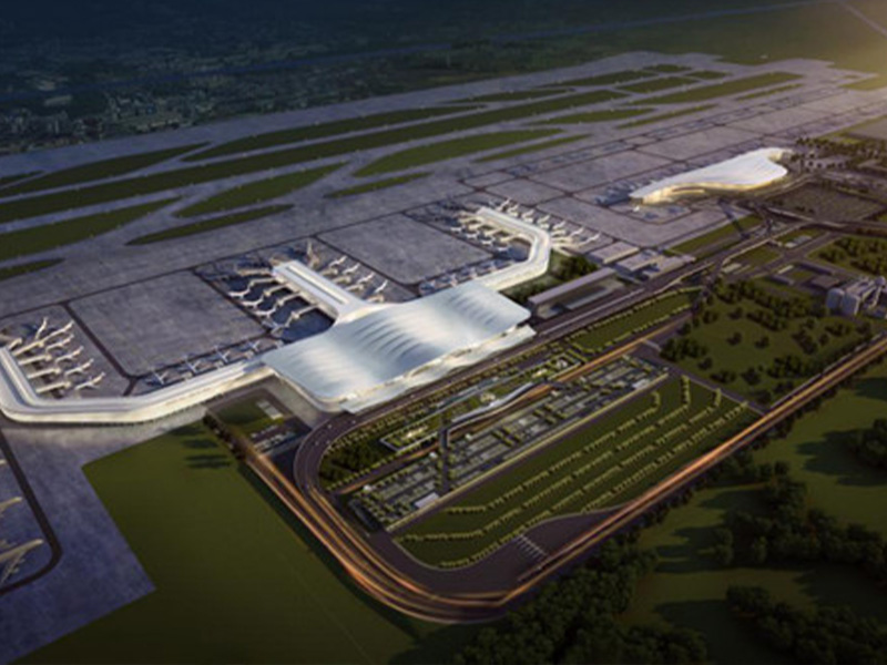 山東蓬萊市國(guó)際機(jī)場(chǎng)二期項(xiàng)目T2航站樓及航站區(qū)建設(shè)項(xiàng)目