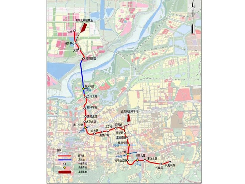 濟(jì)南城市軌道交通7號(hào)線一期項(xiàng)目