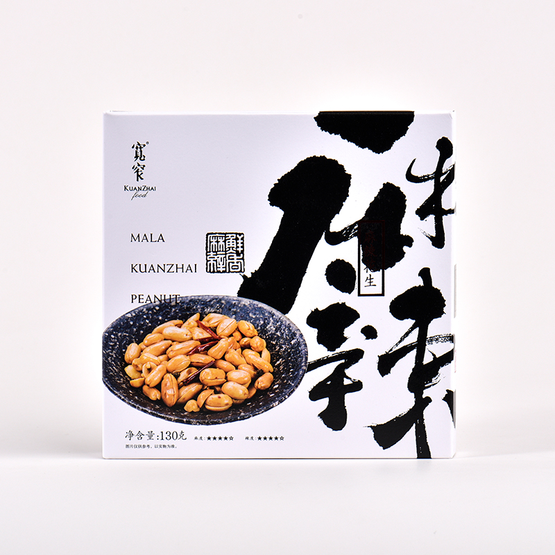 宽窄麻辣花生130克