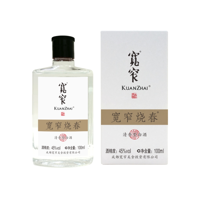 宽窄牌宽窄烧春酒（白酒）