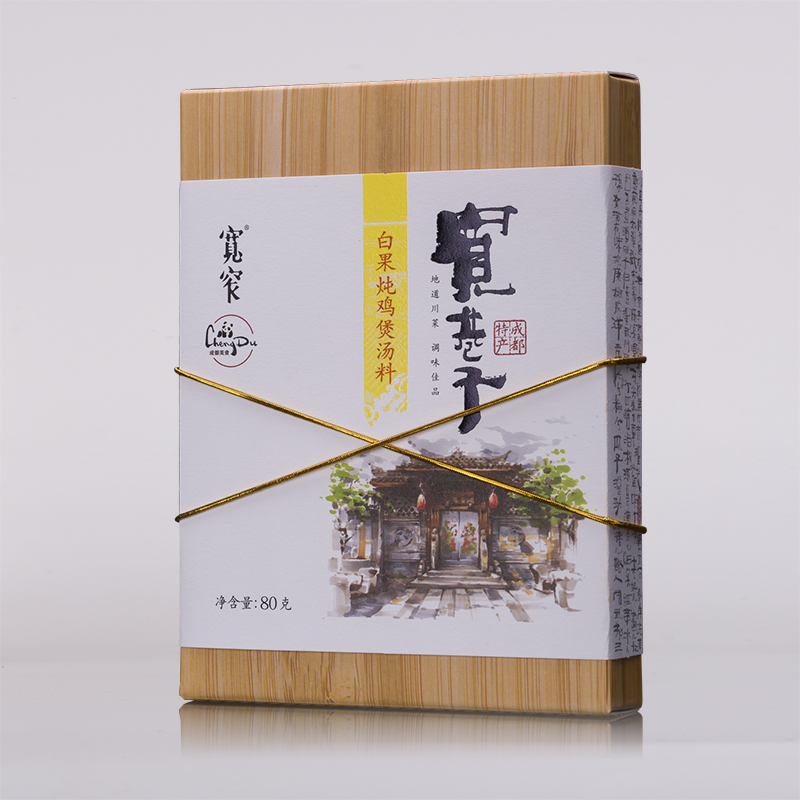 白果炖鸡调料
