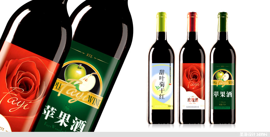 法邑酒业/红酒包装设计/酒标/洋酒包装/杭州包装设计/杭州圣海包装艺术设计有限公司