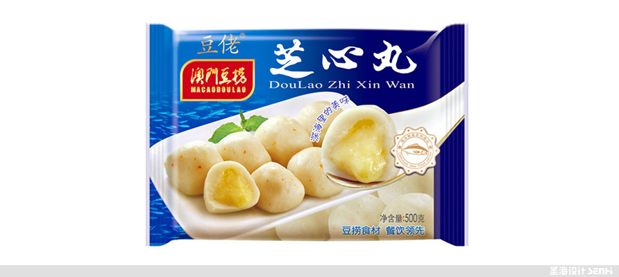 澳门豆捞,芝心丸,海鲜包装设计,杭州包装设计,品牌设计,浙江包装设计,食品海报设计,网站开发,农产品包装设计