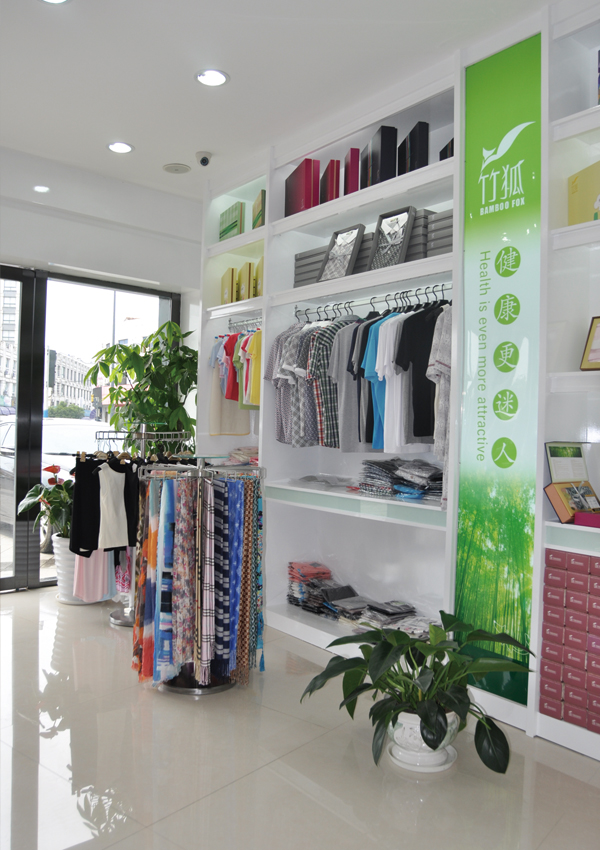 竹狐品牌专卖店/店面展示设计/杭州包装设计/杭州圣海包装艺术设计有限公司