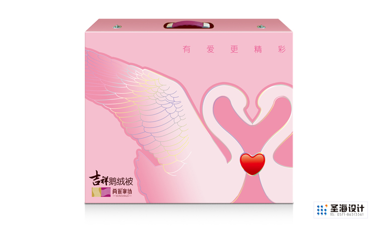 尚采家纺/纺织品包装设计/杭州包装设计/杭州圣海包装艺术设计有限公司