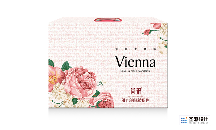 尚采家纺/纺织品包装设计/杭州包装设计/杭州圣海包装艺术设计有限公司