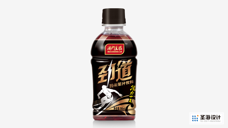澳门豆捞饮料/劲道玛卡果汁饮料/杭州包装设计/杭州圣海包装艺术设计有限公司