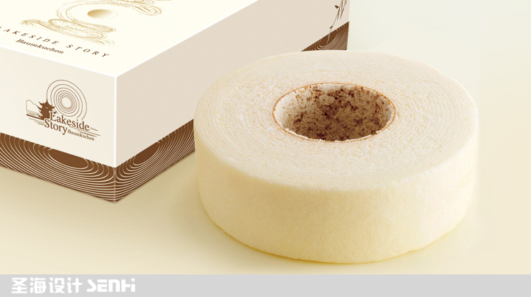 安の秀菓/年轮蛋糕包装礼盒/杭州包装设计/杭州圣海包装艺术设计有限公司