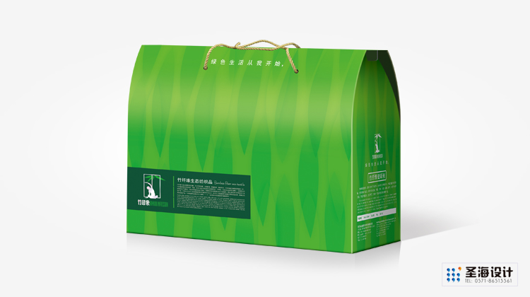 安吉竹印象品牌设计/竹乡/竹纤维纺织品/礼盒包装/杭州包装设计/杭州圣海包装艺术设计有限公司