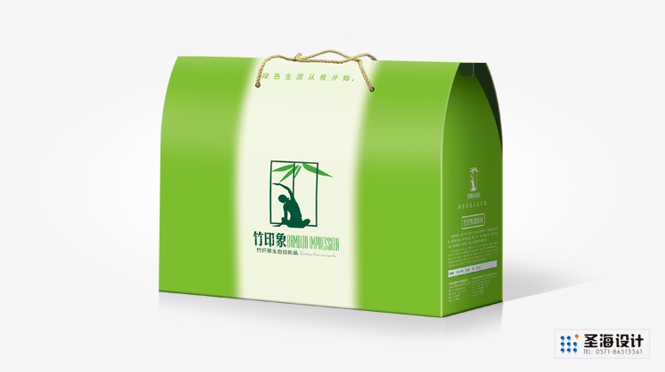 安吉竹印象品牌设计/竹乡/竹纤维纺织品/礼盒包装/杭州包装设计/杭州圣海包装艺术设计有限公司