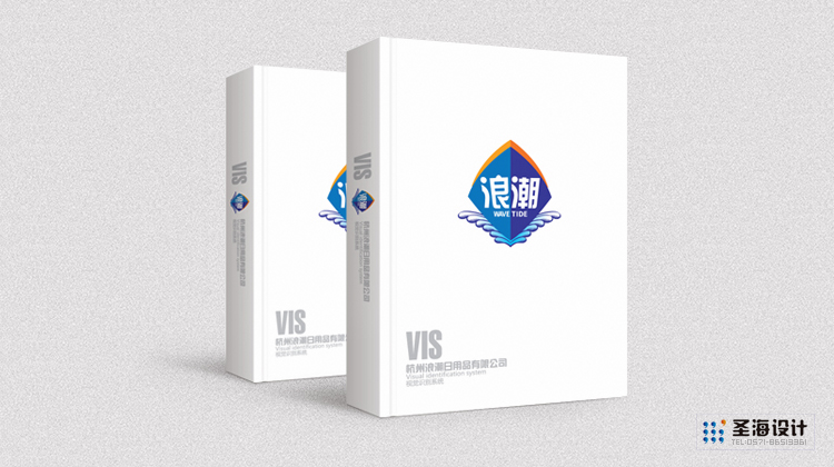 浪潮品牌形象设计/VI手册/杭州包装设计/杭州圣海包装艺术设计有限公司